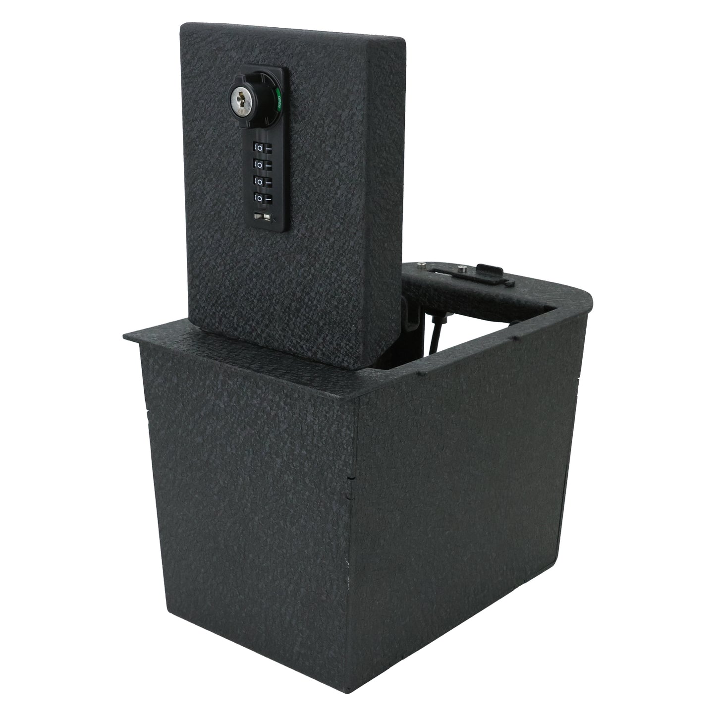 Caja fuerte para consola central para Toyota RAV4 2020-2023, cerradura de combinación de 4 dígitos con llave