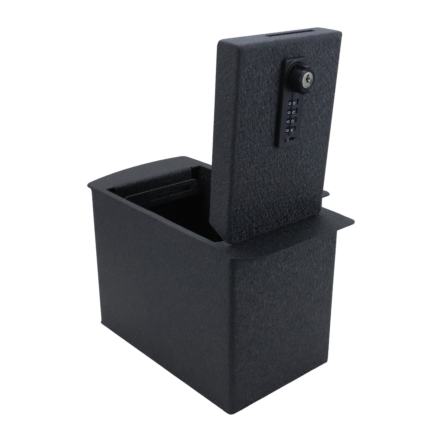 Caja fuerte para consola central para Toyota Tacoma 2005-2015, cerradura de combinación de 4 dígitos con llave