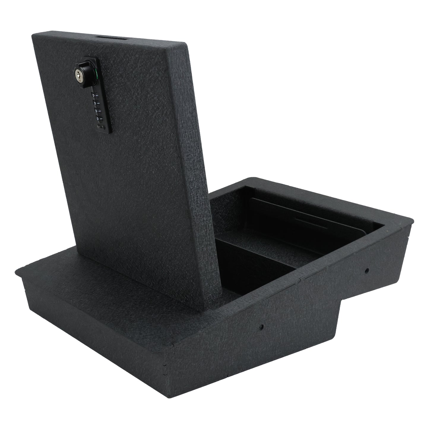 Caja fuerte para consola para Chevrolet Silverado/GMC Sierra 1500 2014-2019, Chevrolet Silverado 2500 3500/GMC Sierra 2500 3500 2015-2020, cerradura de combinación de 4 dígitos con llave