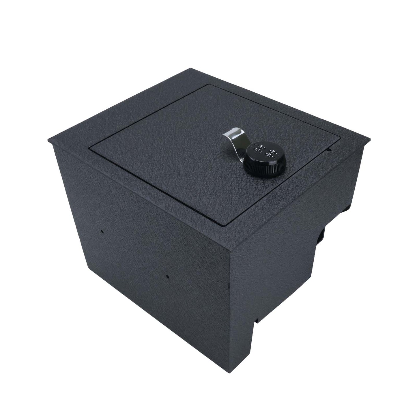 Center Console Gun Safe for 2016-2025 Nissan Titan, 4-Digit Combo Lock