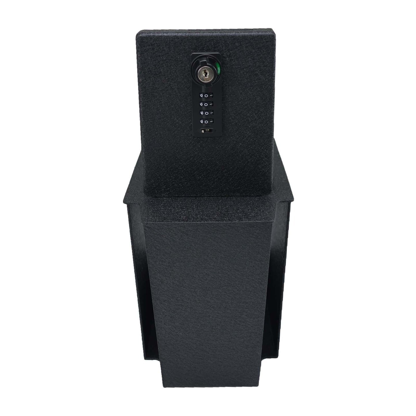 Center Console Gun Safe for 2019-2025 Chevrolet Blazer, 4-Digit Combination Lock with Key