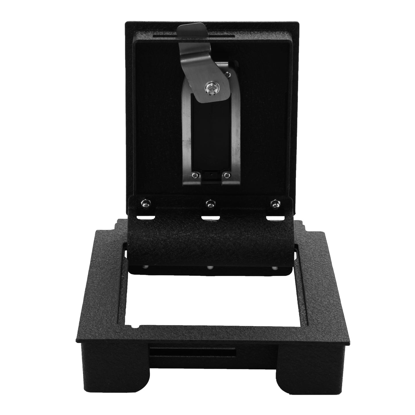 Center Console Gun Safe for 2020-2024 Ford Edge, Fingerprint Lock with Key