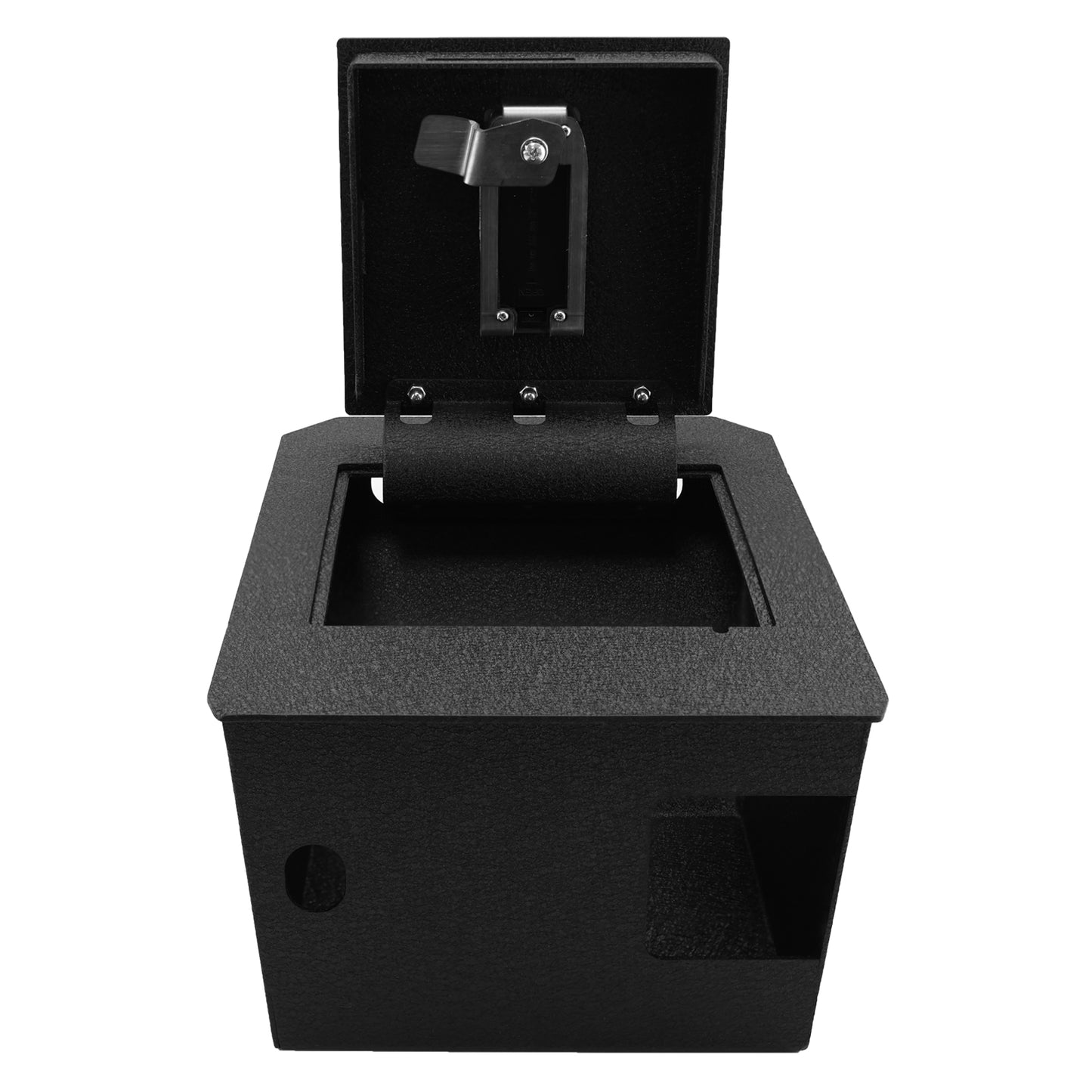 Pro Center Console Safe Gun Safe for 2024-2025 Tesla Cybertruck, Fingerprint Lock with Key