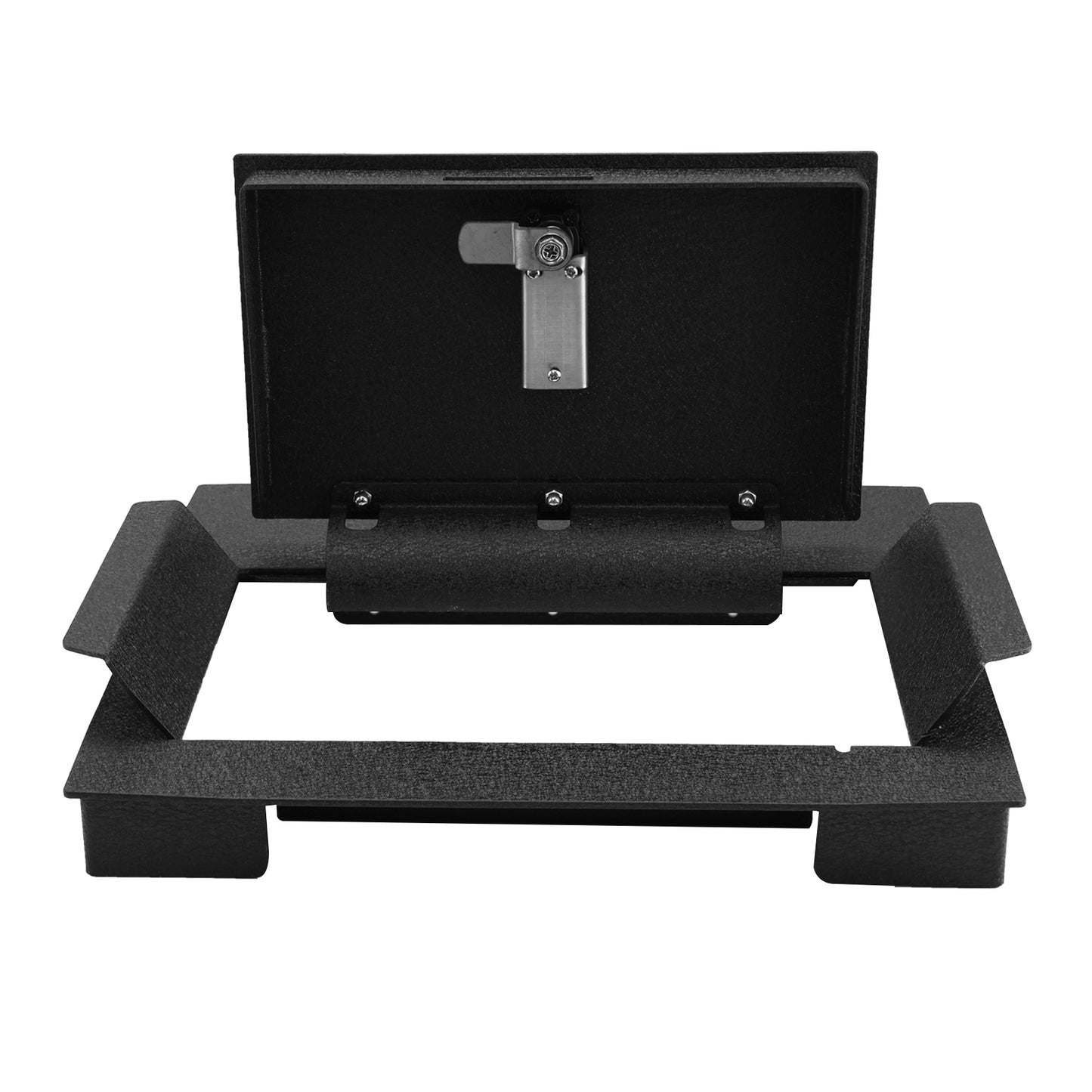 Pro Center Console Gun Safe for 2023-2026 Ford F250 Super Duty, 4-Digit Combination Lock with Key