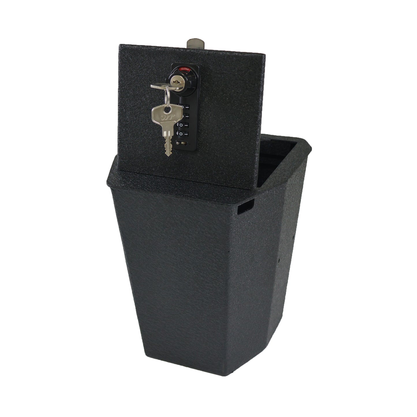 Center Console Gun Safe for 2019-2025 Land Rover Defender, 4-Digit Combination Lock with Key