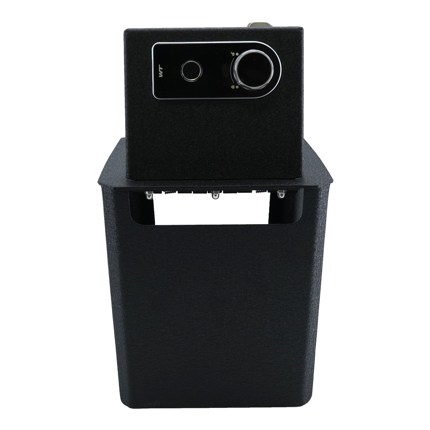 Center Console Gun Safe for 2023-2025 Chevrolet Colorado/GMC Canyon, Fingerprint Lock with Key