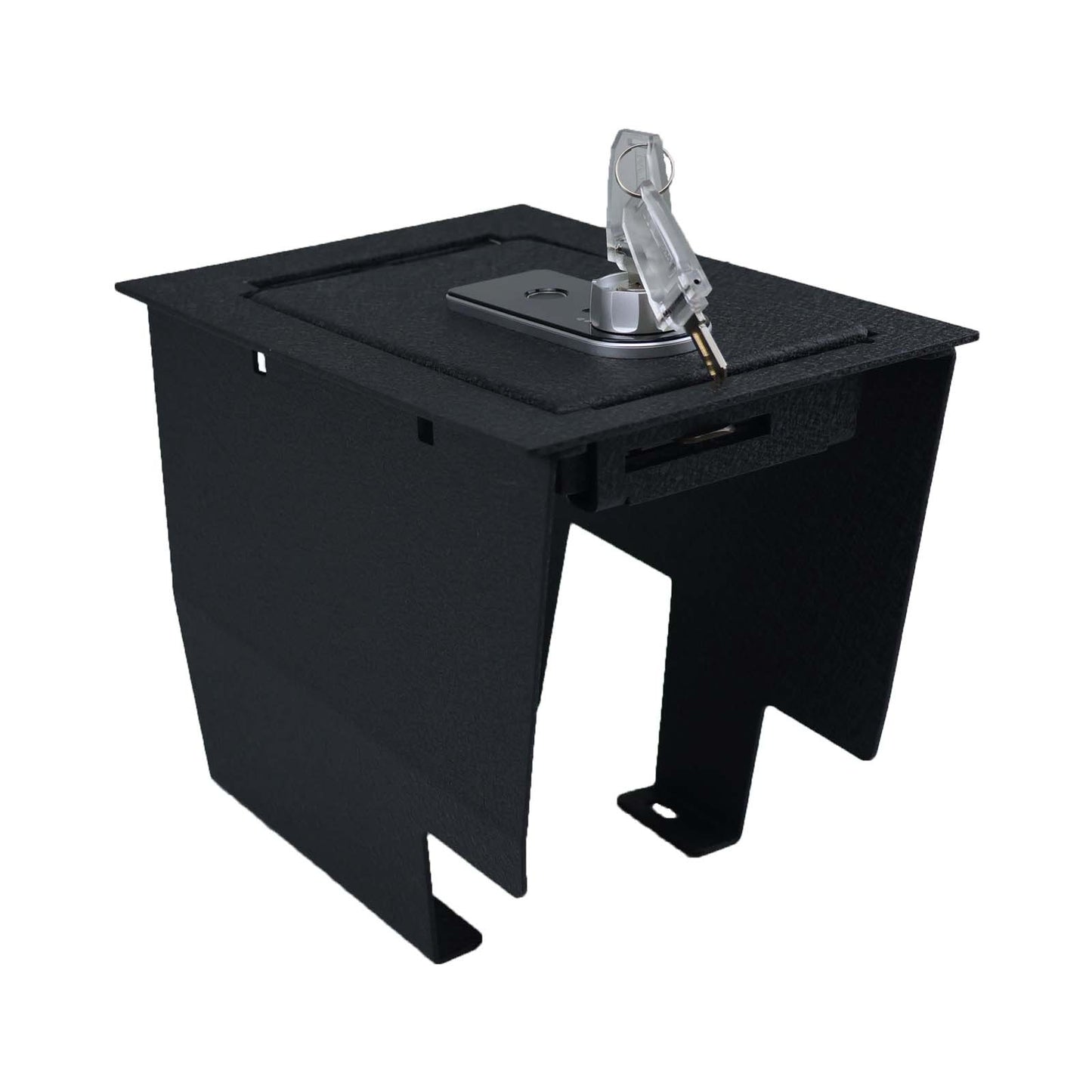 Center Console Gun Safe for Dodge Charger / Chrysler 300 2015-2023, Fingerprint Lock with Key