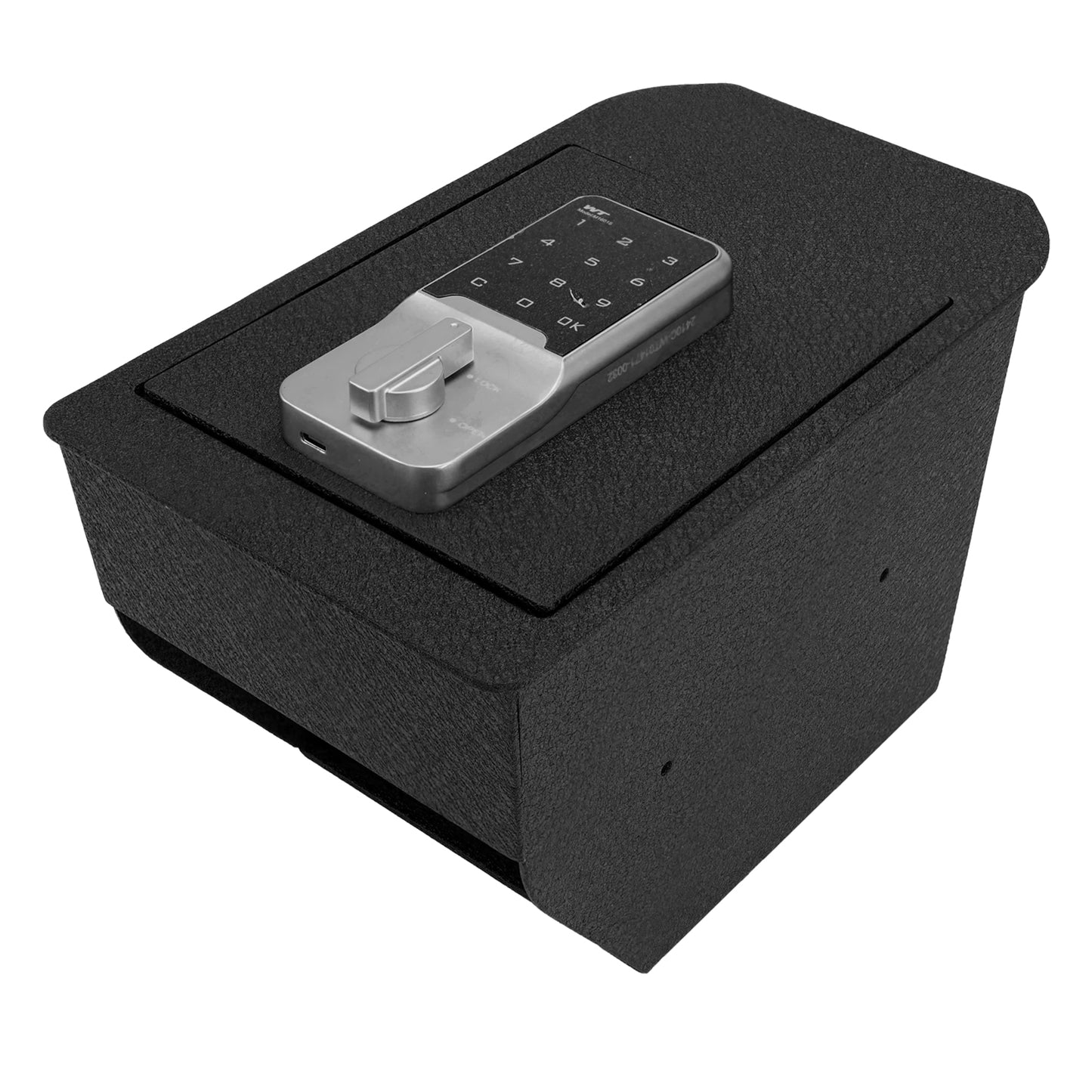 Pro Center Console Safe Gun Safe for 2024-2025 Toyota Land Cruiser, Electronic Number Lock