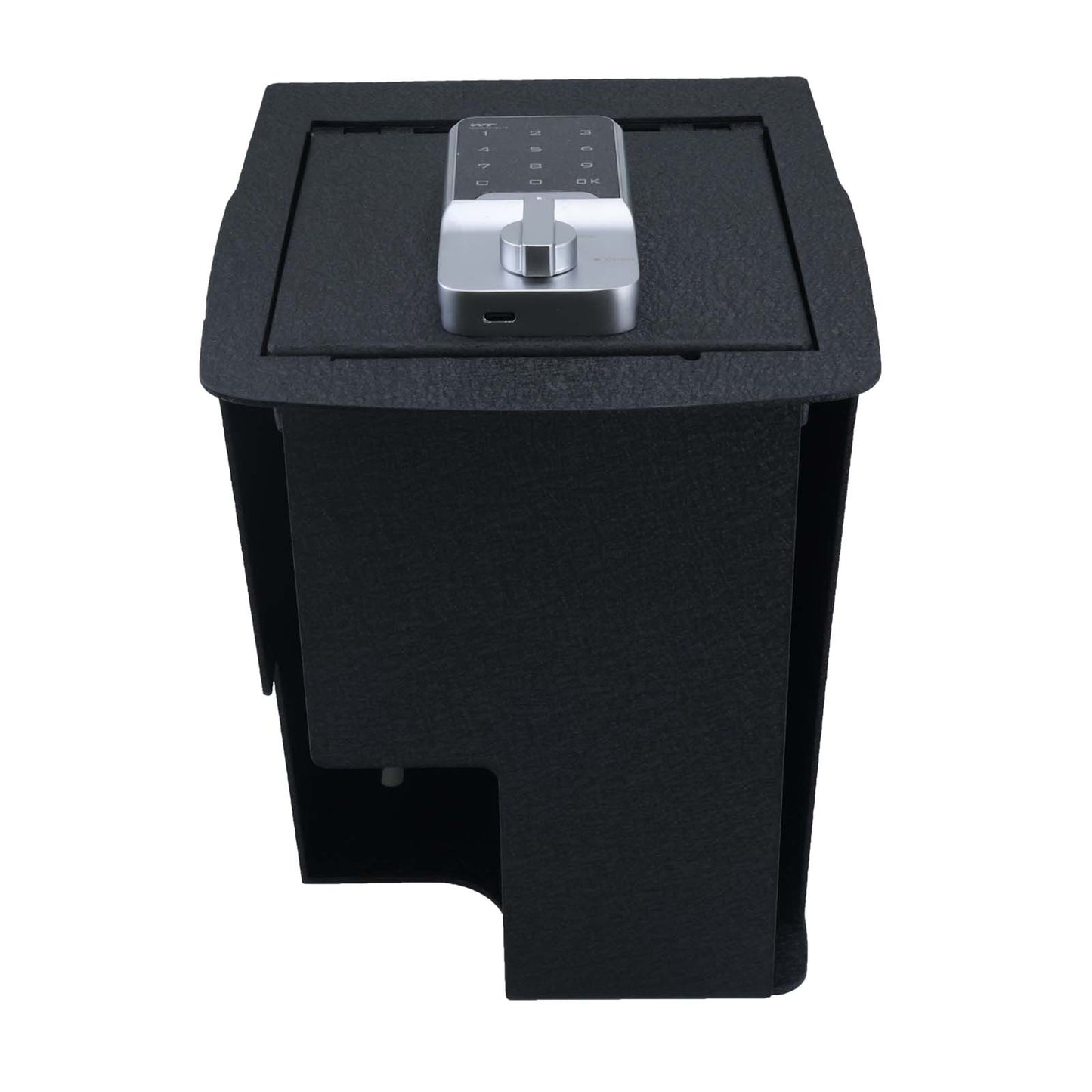 Center Console Safe Gun Safe for 2019-2025 Kia Telluride with Cigarette Lighter£¬Electronic Keypad Number Lock