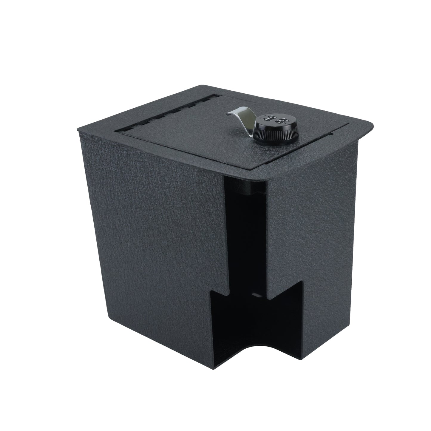 Center Console Gun Safe for 2019-2025 Kia Telluride With Cigarette Lighter, 4-Digit Combo Lock