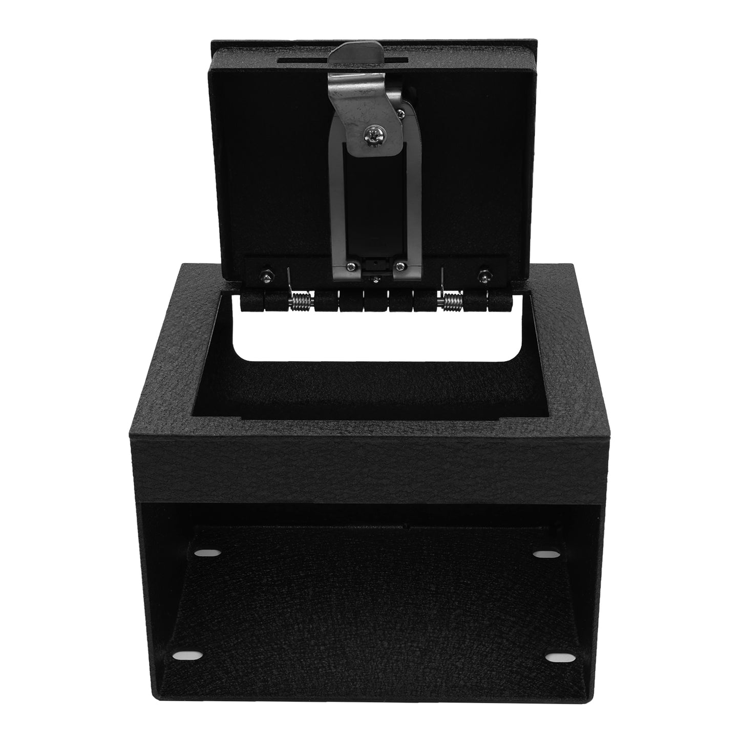 Center Console Gun Safe for 2025 Toyota 4Runner, Fingerprint Lock with Key
