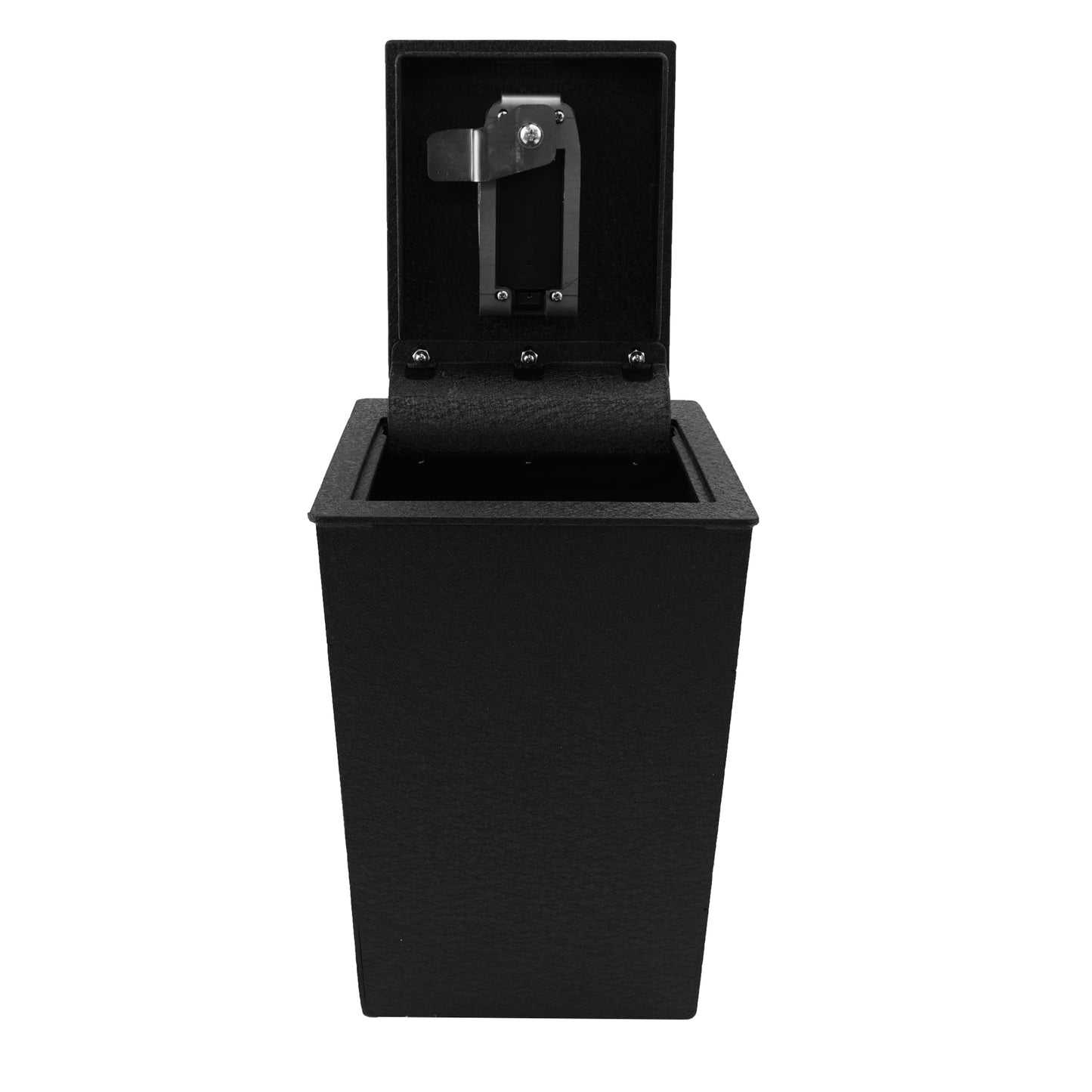 Pro Center Console Gun Safe for 2016-2025 Chevrolet Malibu, Fingerprint Lock with Key