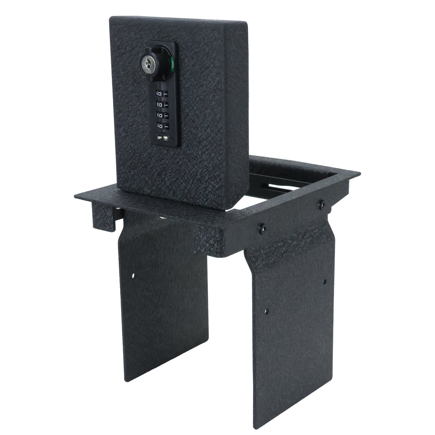 Caja fuerte para consola central para Subaru Forester 2013-2018, cerradura de combinación de 4 dígitos con llave