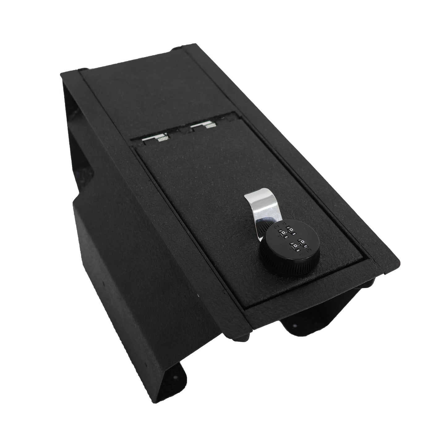 Center Console Gun Safe for 2020-2025 Toyota Highlander, 4-Digit Combo Lock