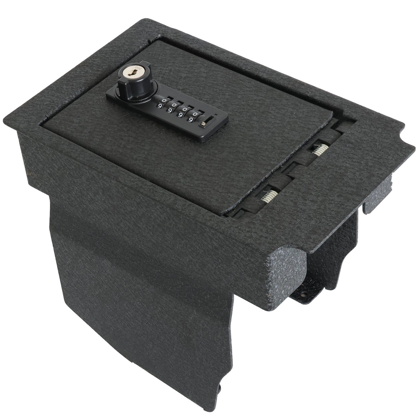 Caja fuerte para consola central para Lincoln MKC 2015-2019, cerradura de combinación de 4 dígitos con llave