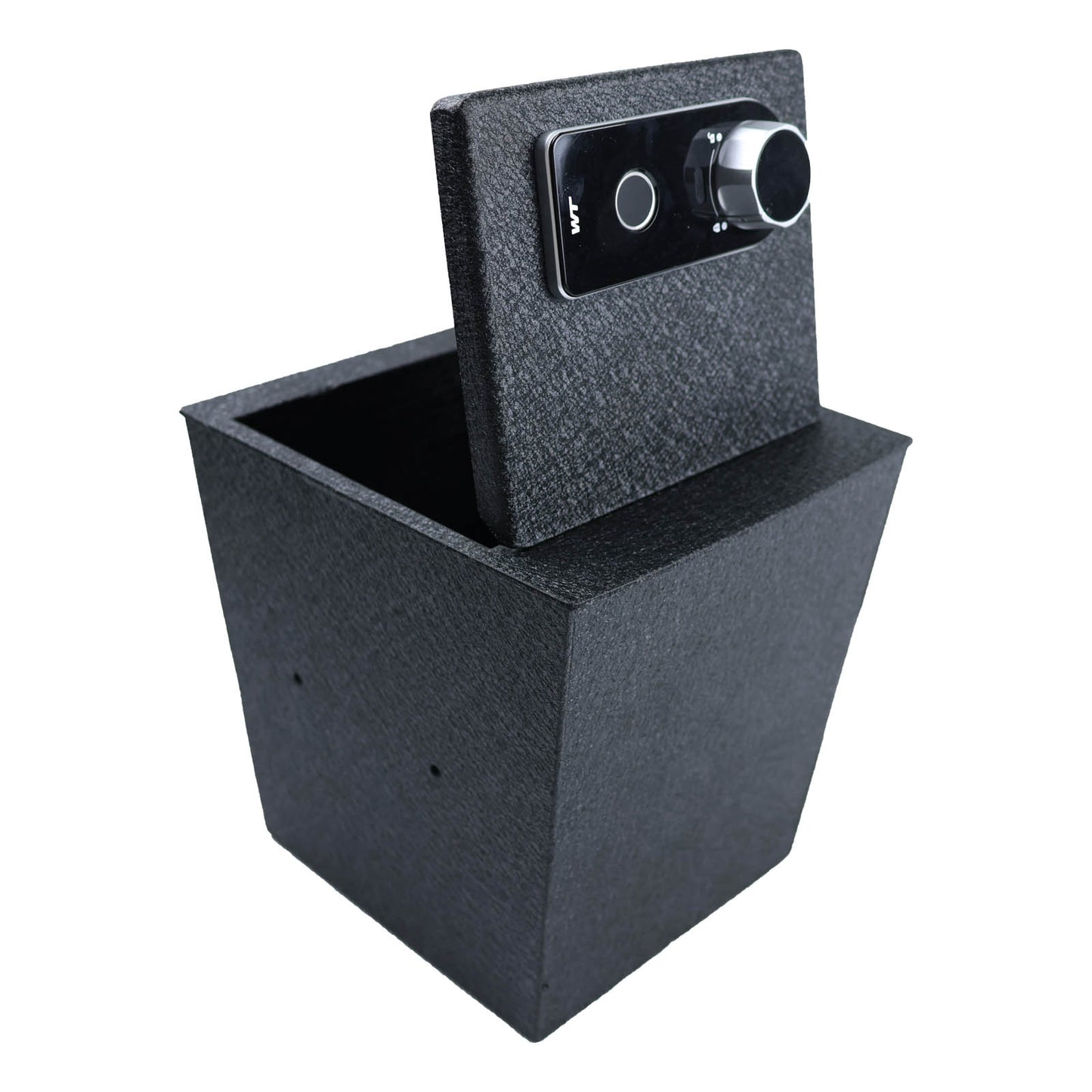 Center Console Gun Safe for 2017-2023 GMC Acadia, Fingerprint Lock with Key