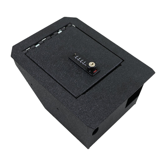 Center Console Gun Safe for 2024-2025 Tesla Cybertruck, 4-Digit Combination Lock with Key