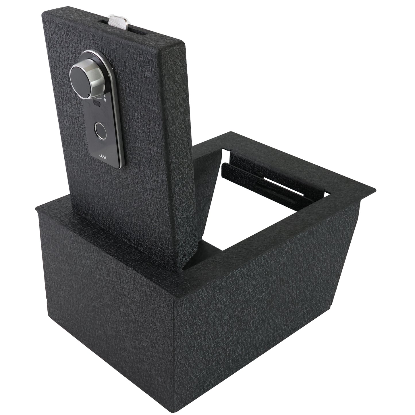 Center Console Safe Gun Safe for 2016-2023 Honda Ridgeline,Passport and Pilot, Fingerprint Lock with Key