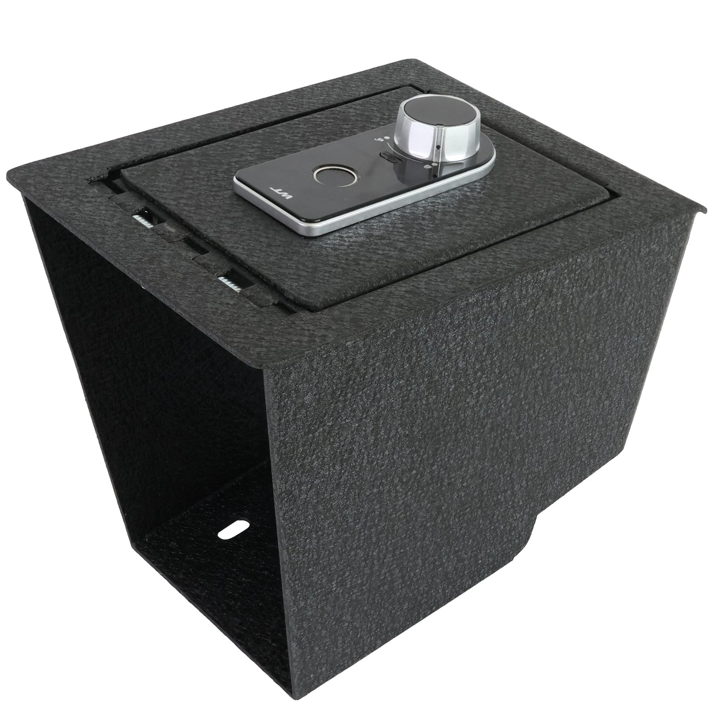 Caja fuerte para consola central para BMW X3 2018-2023, cerradura de huella digital con llave