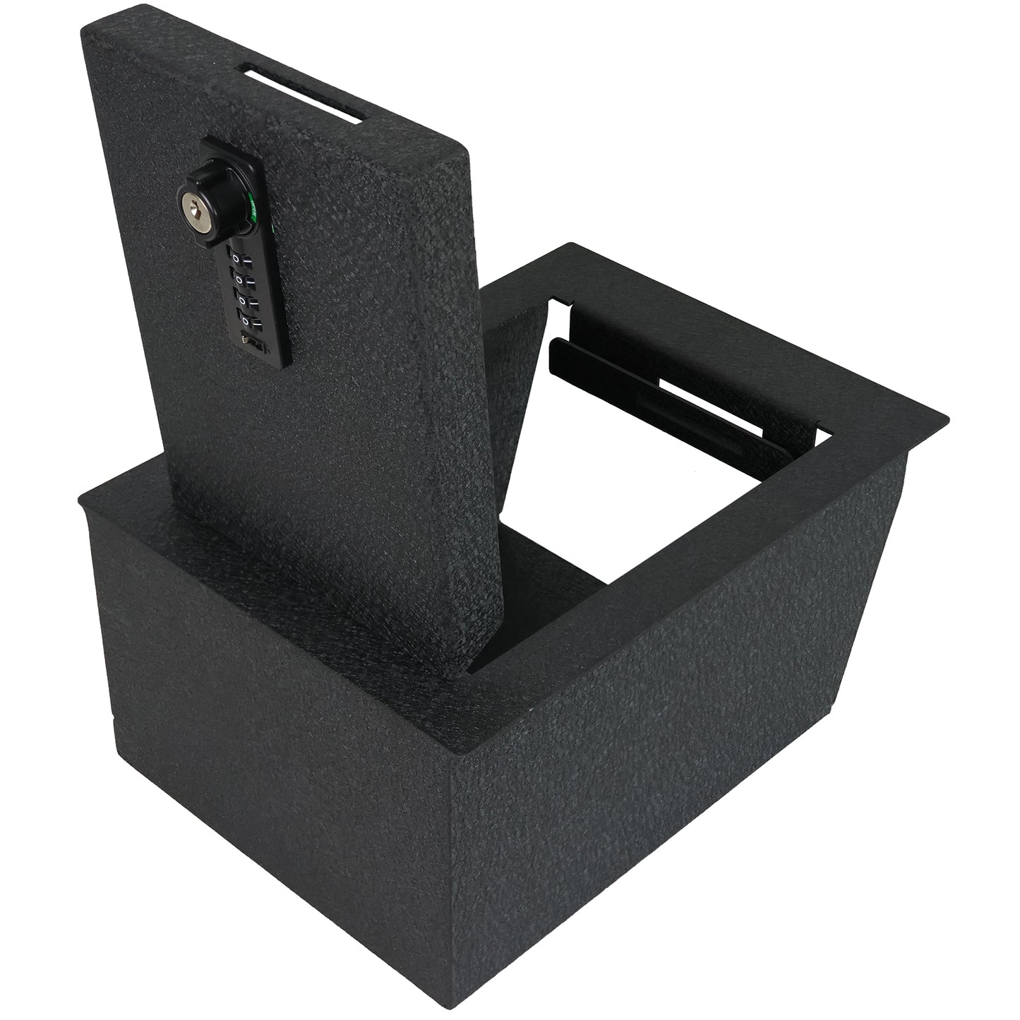 Caja fuerte para consola central para armas para Honda Ridgeline Passport y Pilot 2016-2022, cerradura de combinación de 4 dígitos con llave de respaldo.