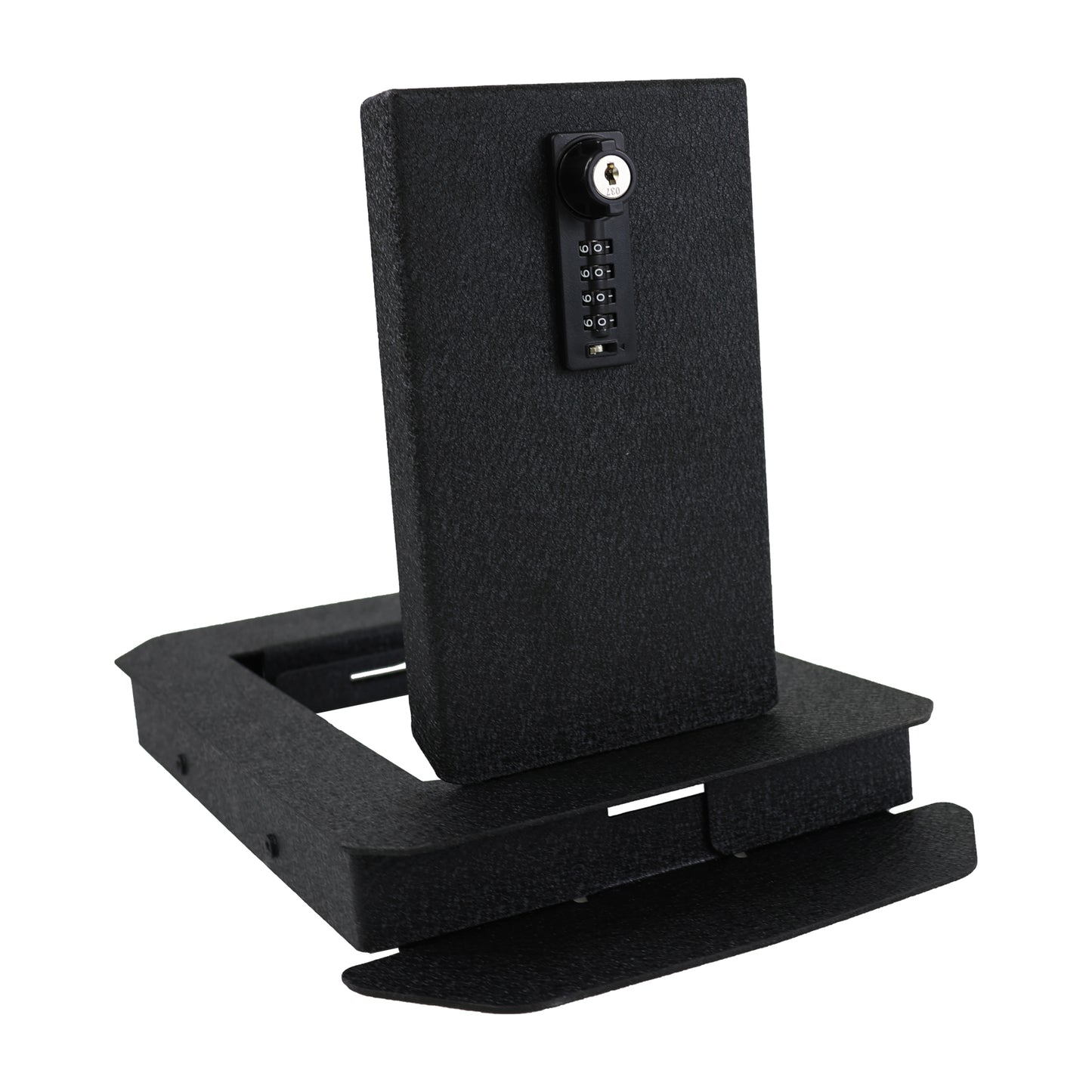 Center Console Gun Safe for 2014-2019 Toyota Highlander, 4-Digit Combination Lock with Key