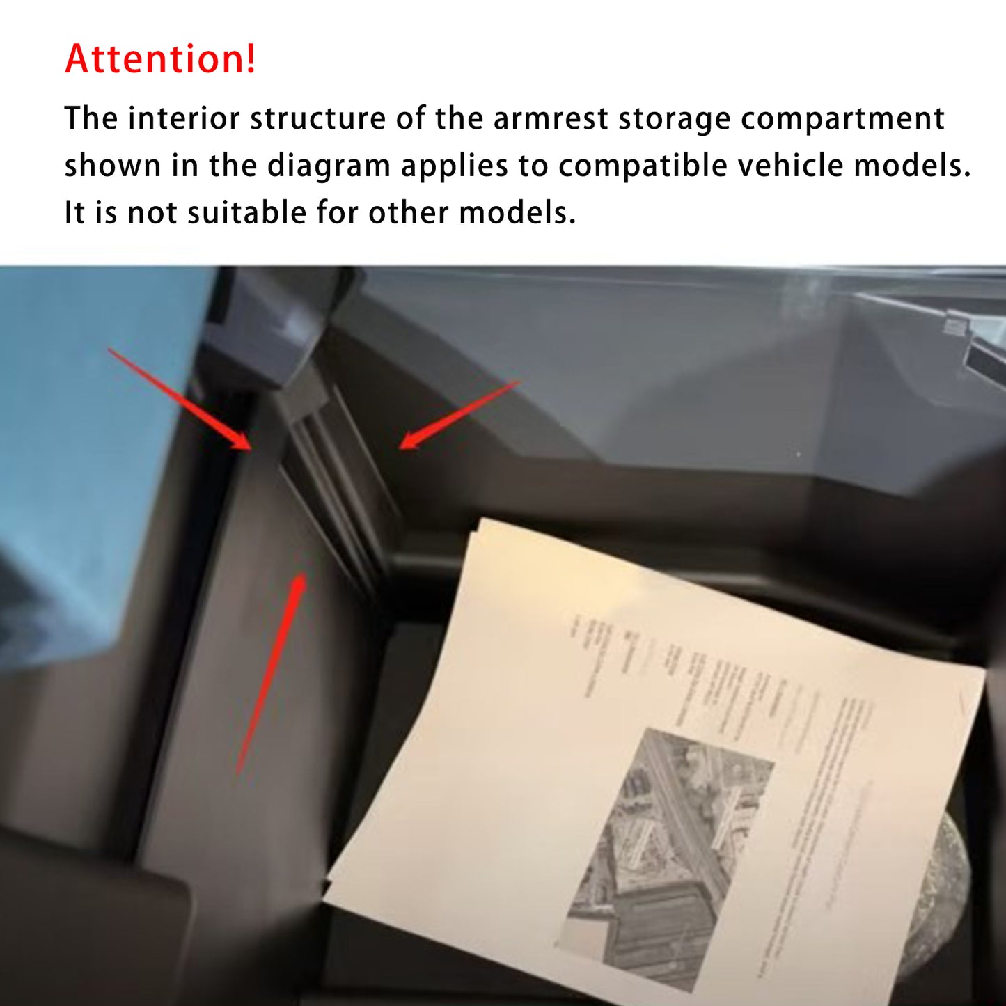 Pro Center Console Gun Safe for 2025-2026 Ford F150, 4-Digit Combination Lock with Key