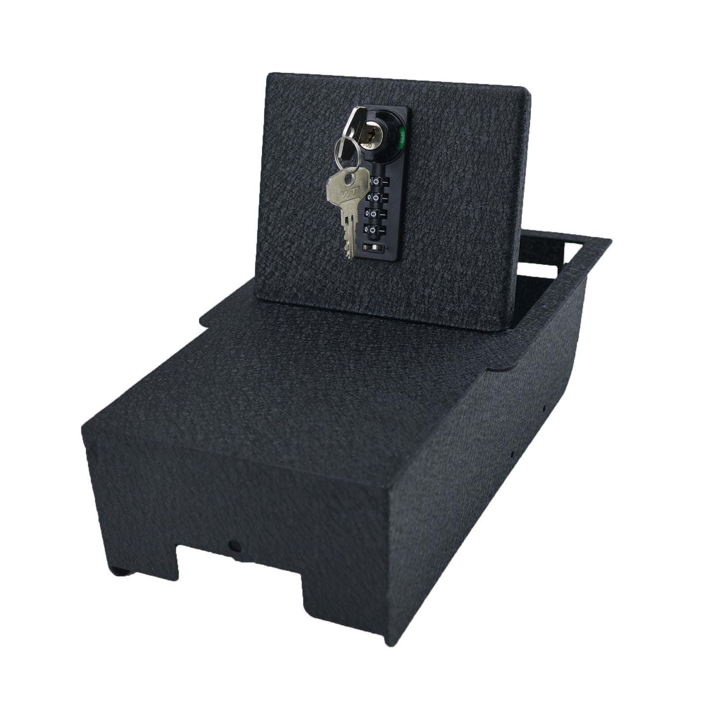 Center Console Gun Safe for 2021-2023 Tesla Model 3, 2021-2024 Tesla Model Y, 4-Digit Combination Lock with Key