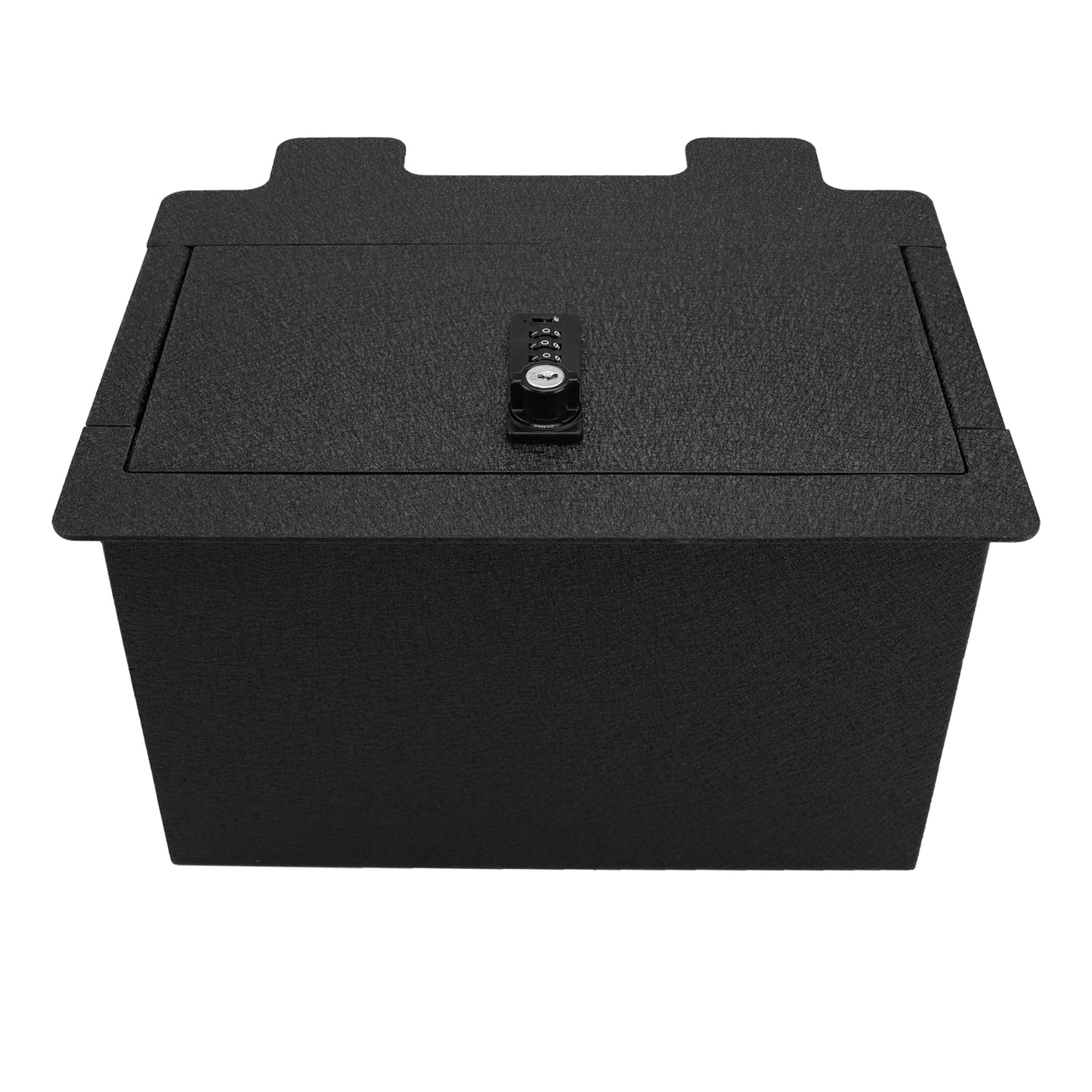 Pro Center Console Safe Gun Safe for 2019-2022 Chevy Silverado 1500/GMC Sierra 1500, 4-Digit Combination Lock with Key