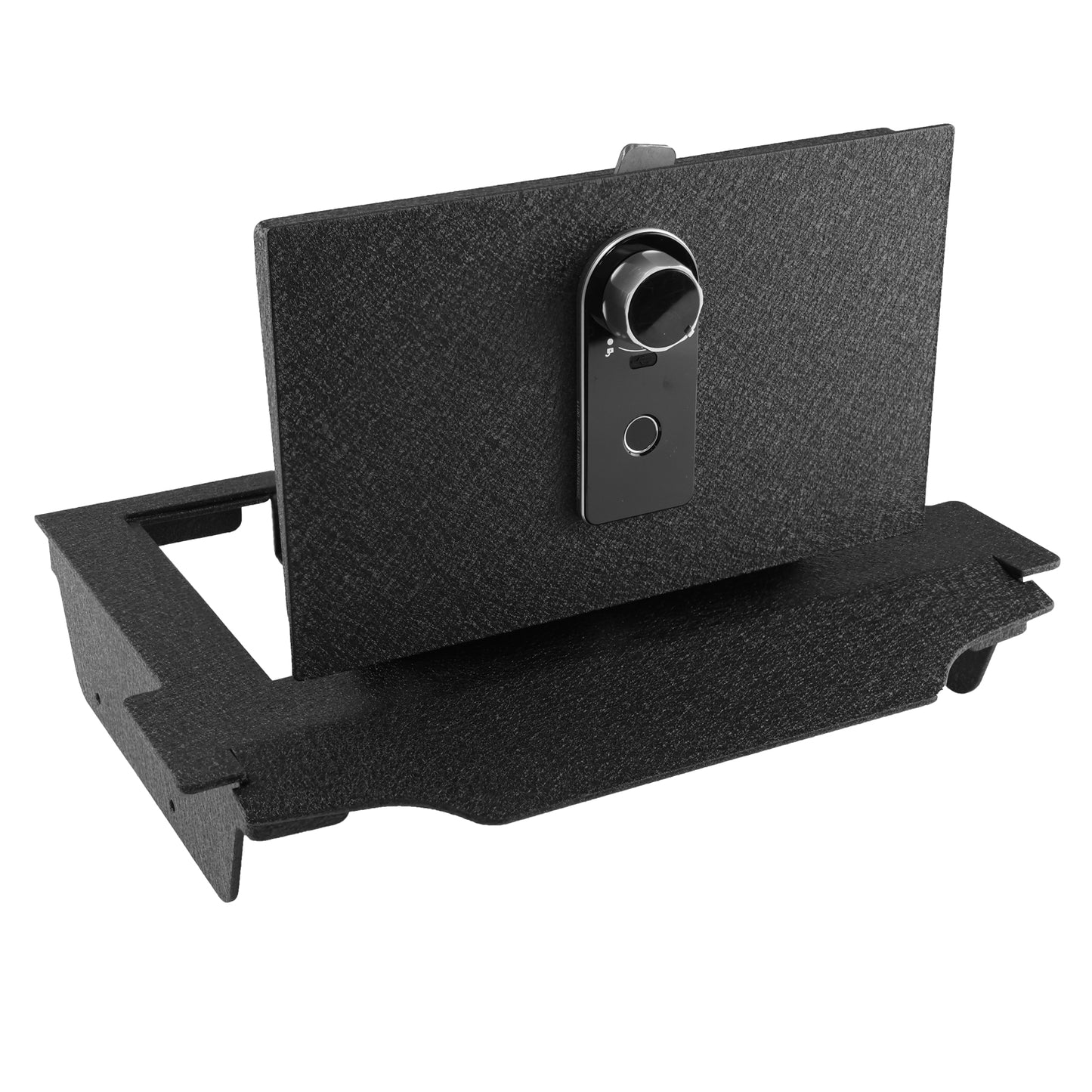 Pro Center Console Safe Gun Safe for 2021-2024 RAM TRX, 2022-2025 RAM GT, 2025 Dodge Ram RHO ,Fingerprint Lock with Key