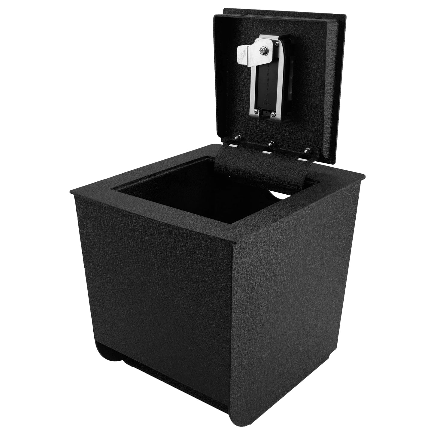 Center Console Gun Safe for 2010-2023 Lexus GX460, Fingerprint Lock with Key