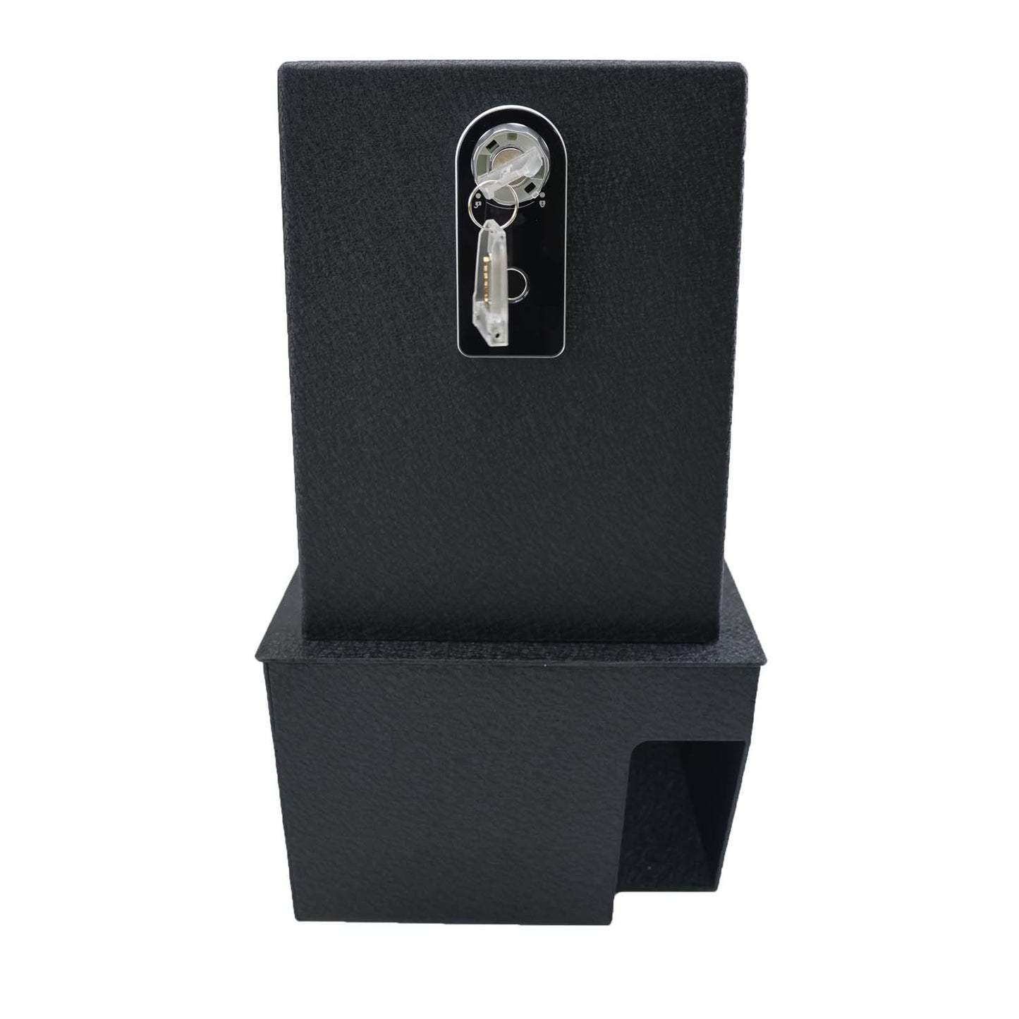 Center Console Gun Safe for 2018-2023 Volkswagen Atlas, Fingerprint Lock with Key