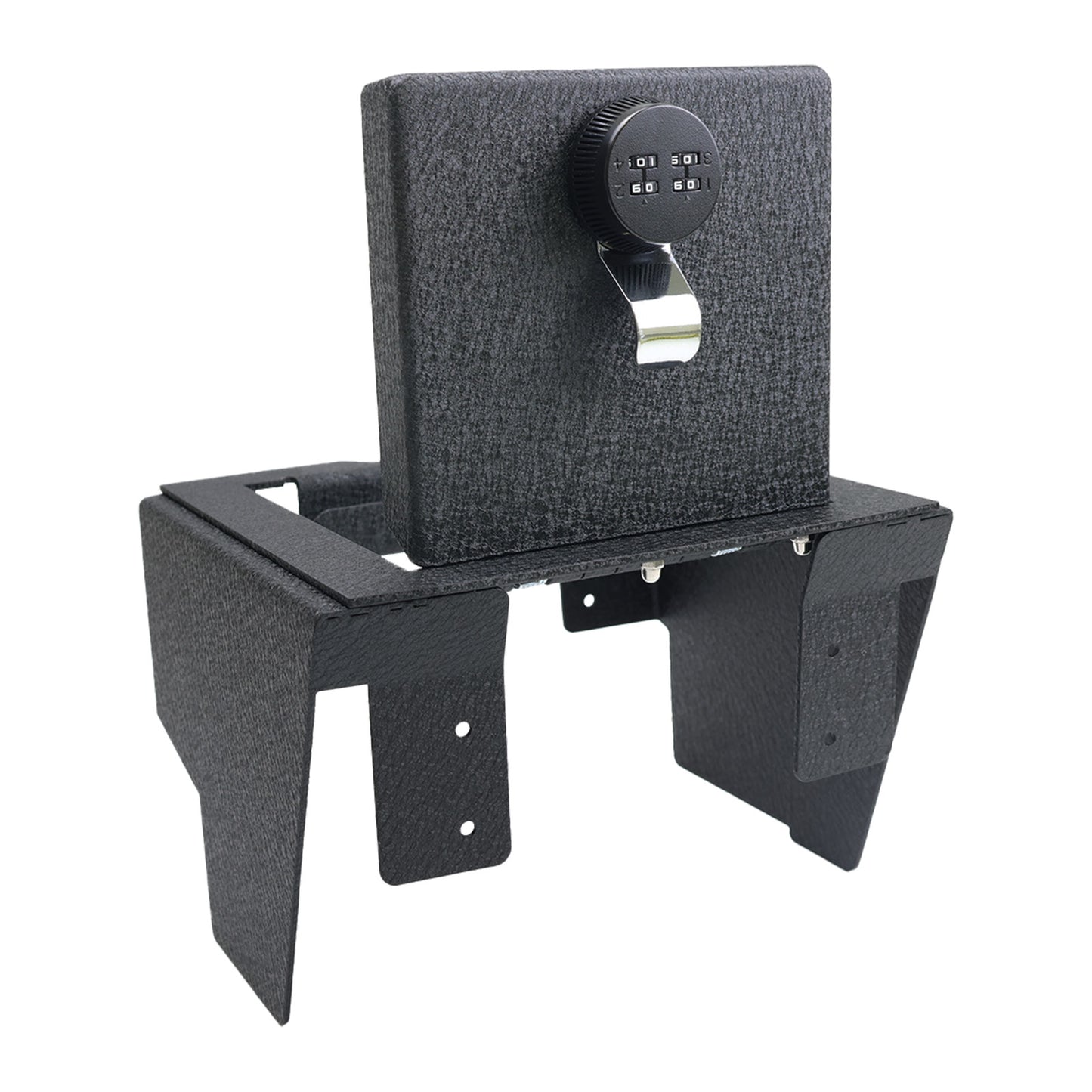 Center Console Gun Safe for 2024-2025 Ford Ranger, 4-Digit Combo Lock