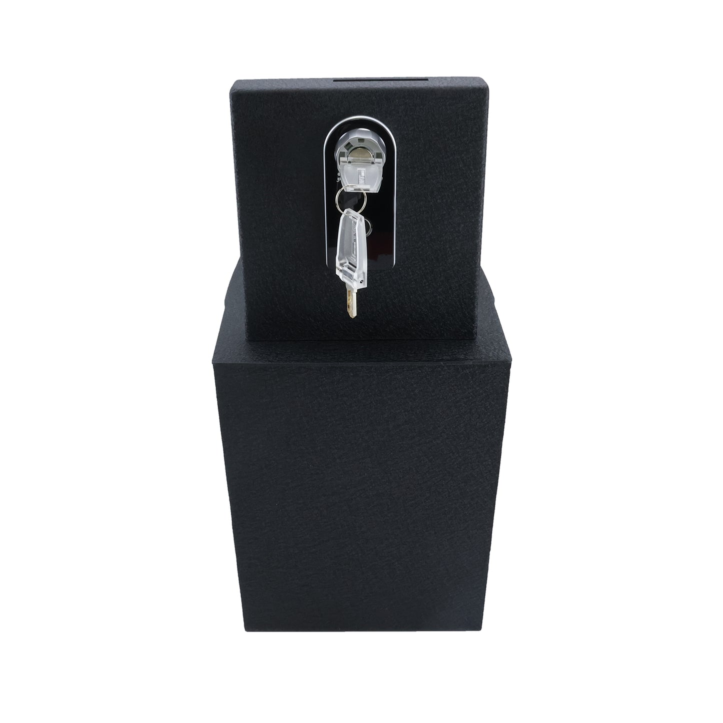 Center Console Gun Safe for 2019-2025 Kia Telluride with Cigarette Lighter, Fingerprint Lock with Key