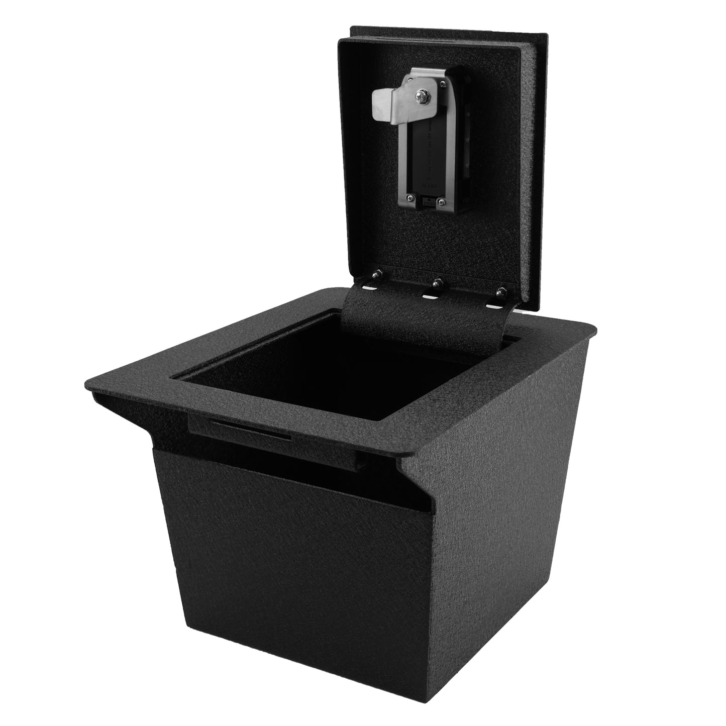 Center Console Gun Safe for 2023+ Honda Pilot 2024+ Ridgeline/Passport, Fingerprint Lock with Key