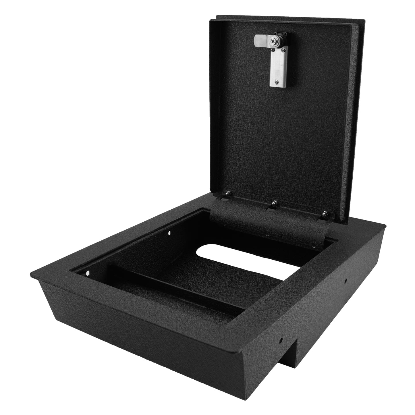 Pro Underseat Console Safe Gun Safe for 2014-2018 Chevrolet Silverado 1500/ GMC Sierra 1500, 4-Digit Combination Lock with Key