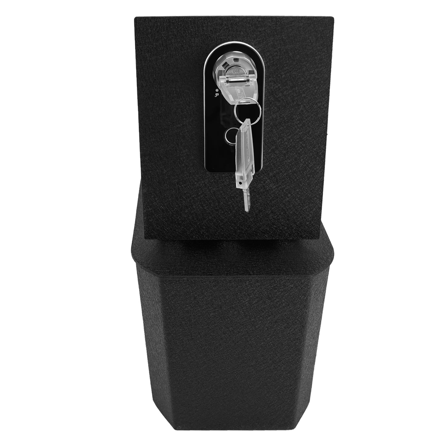 Pro Center Console Gun Safe for 2024-2025 Toyota Land Cruiser, Fingerprint Lock with Key