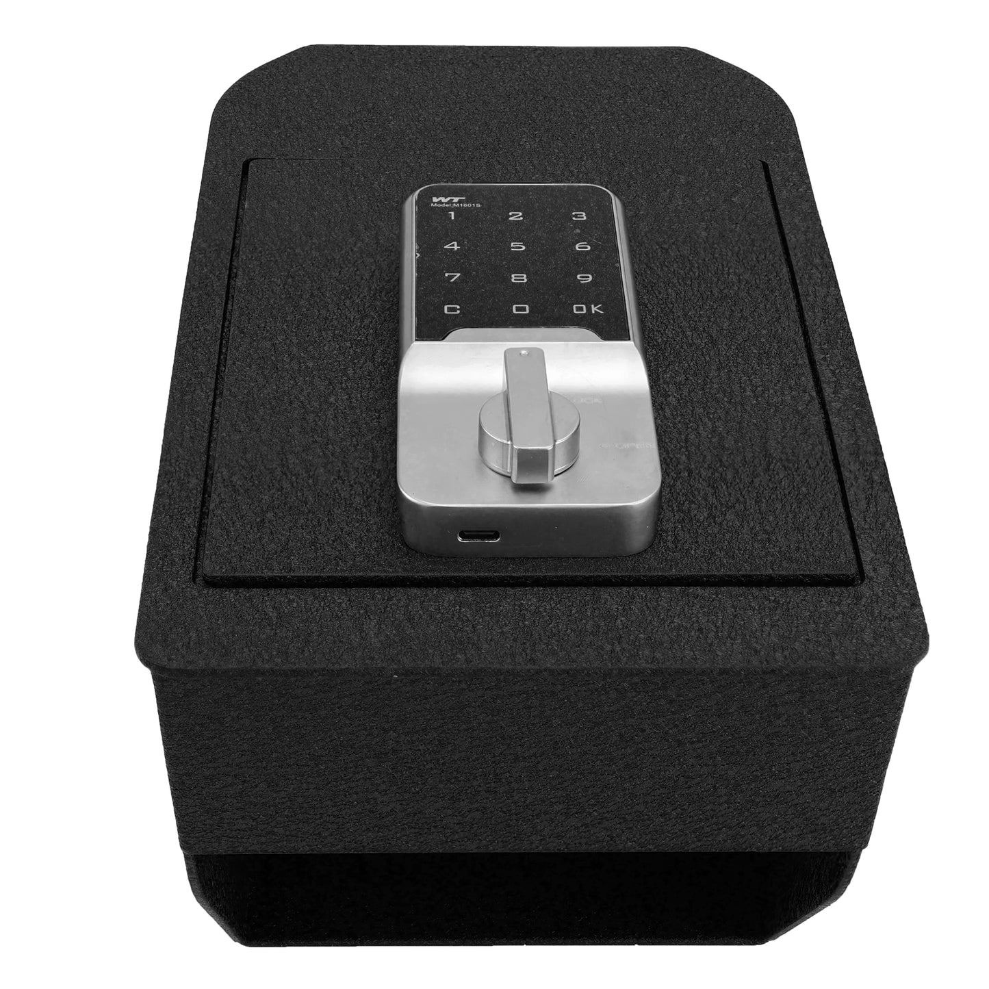 Pro Center Console Safe Gun Safe for 2024-2025 Toyota Land Cruiser, Electronic Number Lock