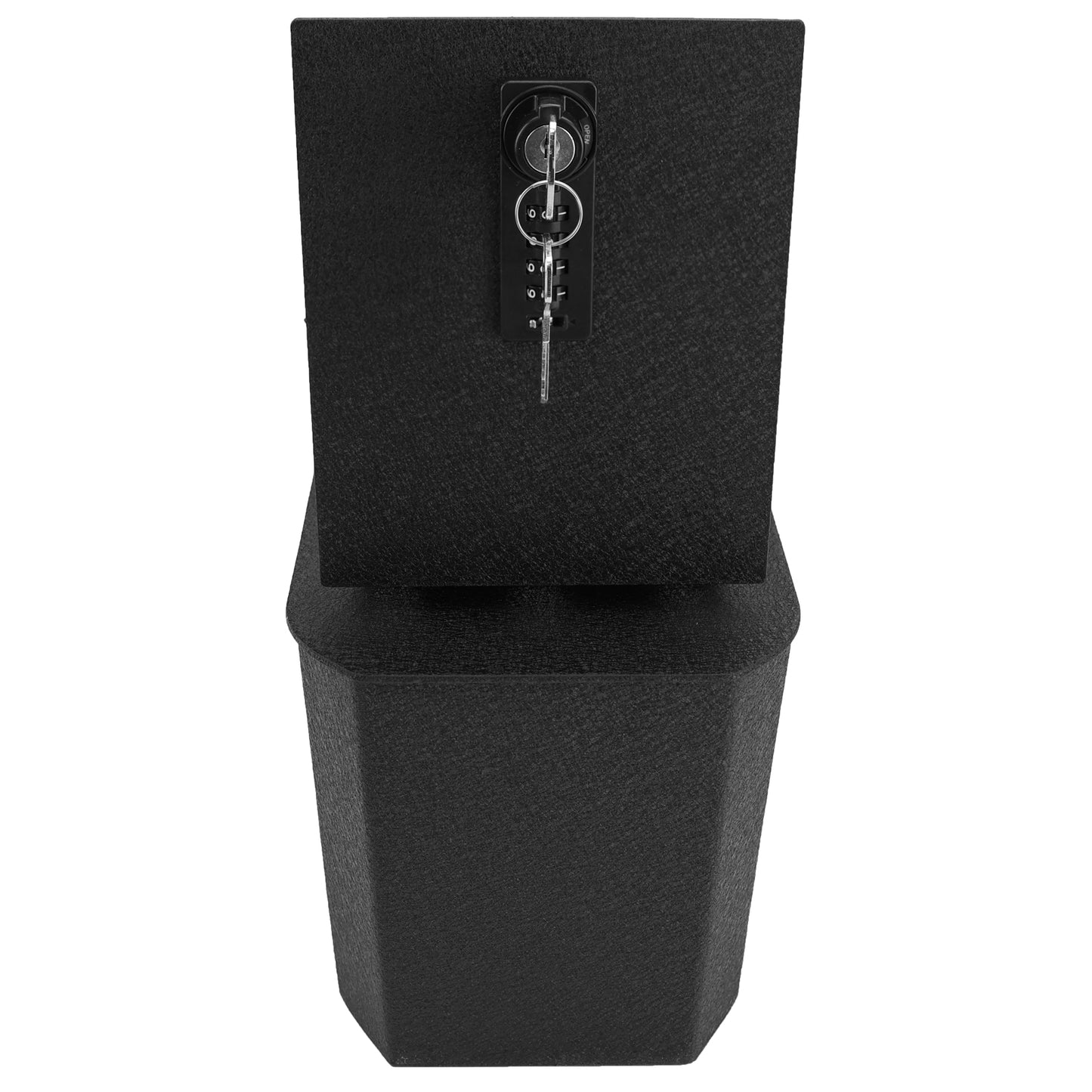 Pro Center Console Gun Safe for 2024-2025 Toyota Land Cruiser, 4-Digit Combination Lock with Key