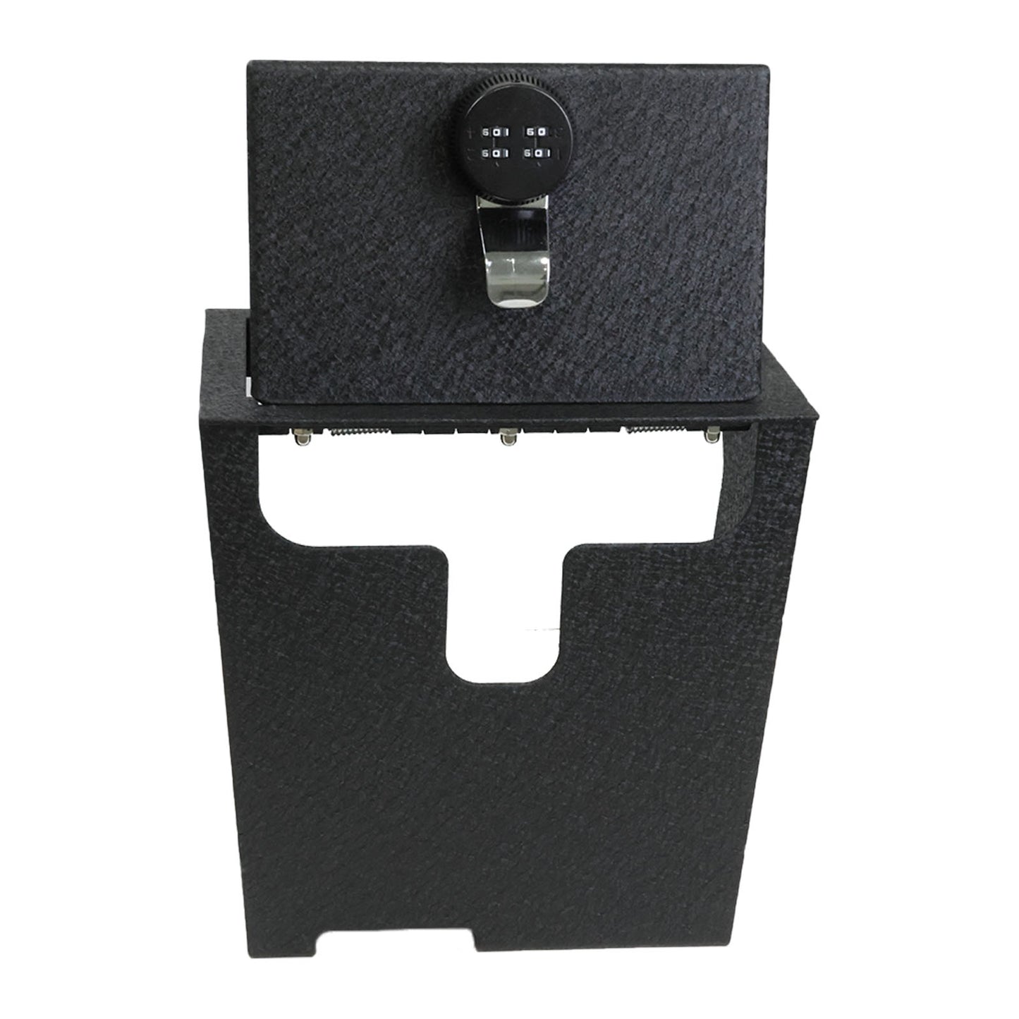 Center Console Gun Safe for 2020-2025 Ford Explorer, 4-Digit Combo Lock