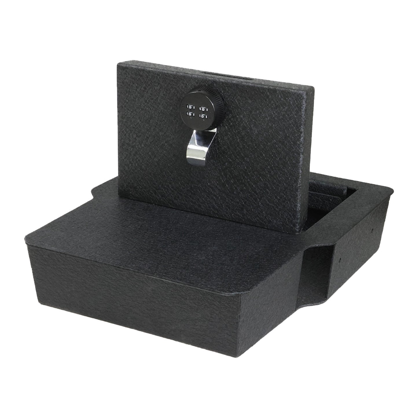 Underseat Console Gun Safe for 2020-2026 Dodge Ram 1500/2500/3500, 4-Digit Combo Lock