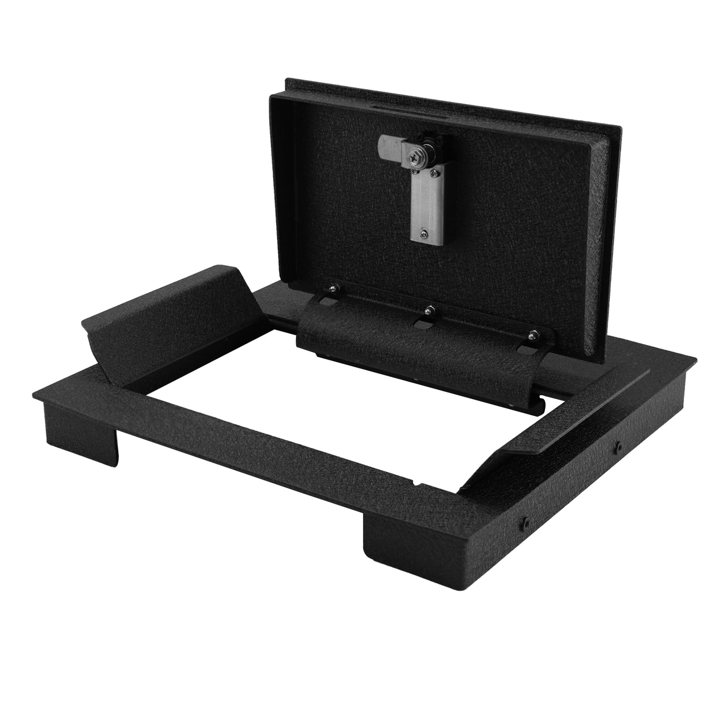 Pro Center Console Gun Safe for 2023-2026 Ford F250 Super Duty, 4-Digit Combination Lock with Key