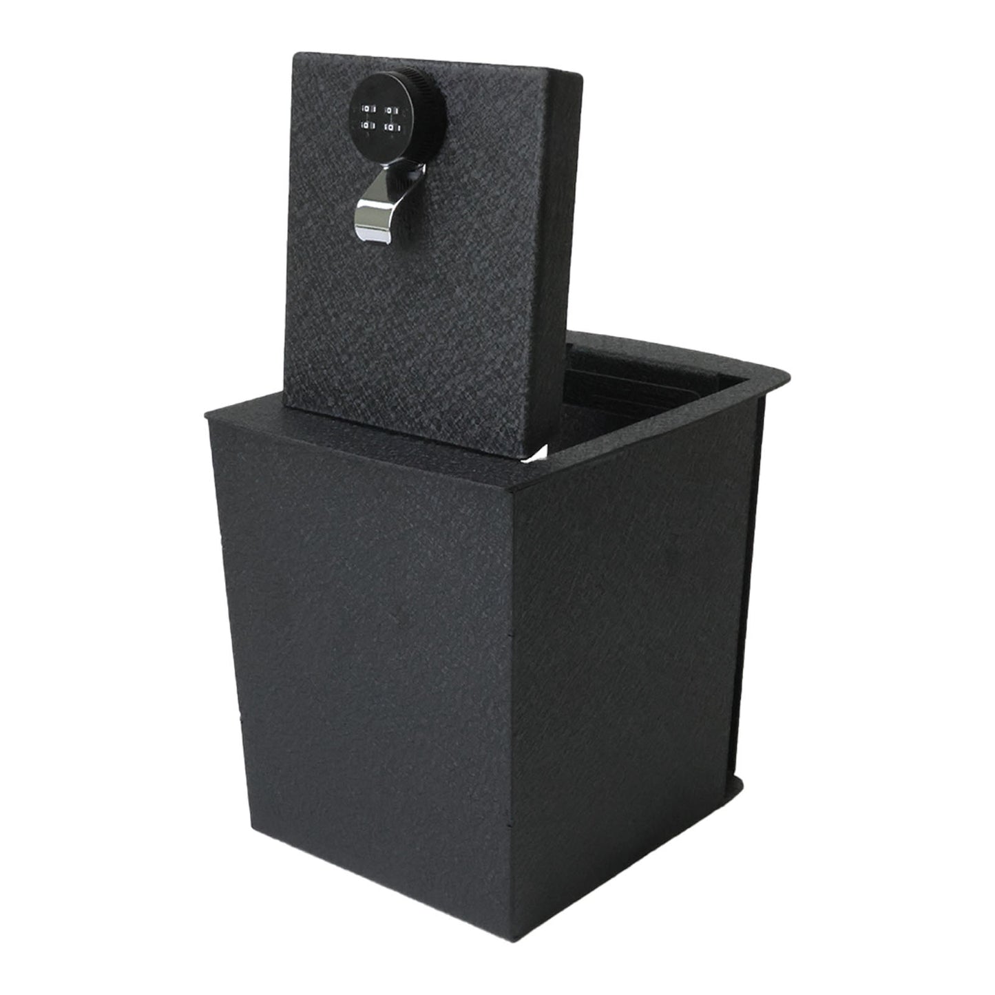 Center Console Gun Safe for 2019-2025 Kia Telluride, 4-Digit Combo Lock,Not Suitable For Cigarette Lighter Version