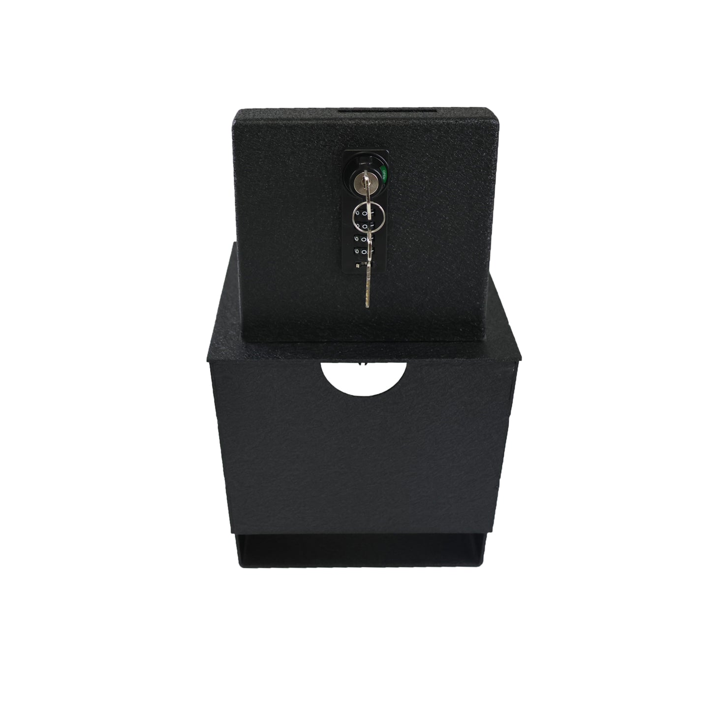 Center Console Gun Safe for 2024-2025 Lexus GX550, 4-Digit Combination Lock with Key