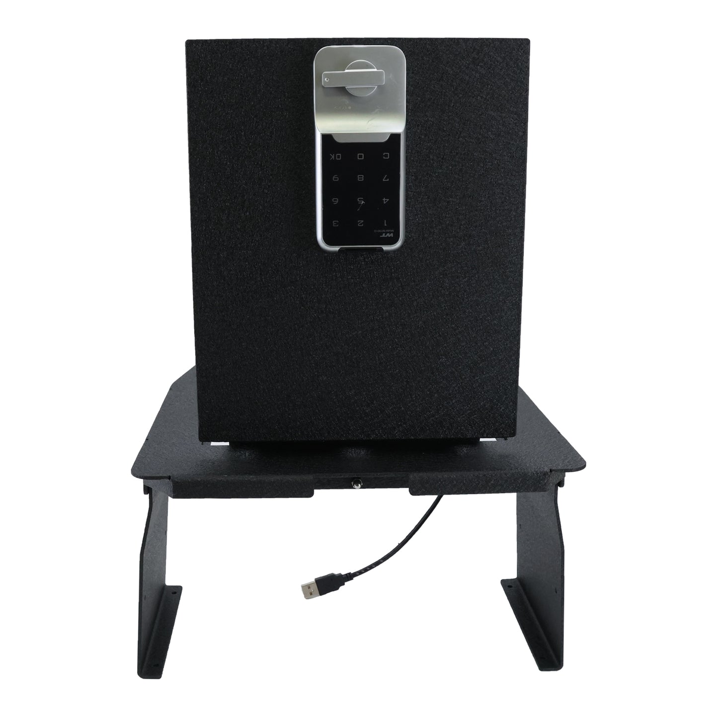 Pro Center Console Safe Gun Safe for 2015-2020 Ford F150,2017-2022 Ford 250/350/450 Super Duty and 2018-2024 Ford Expedition, Electronic Number Lock