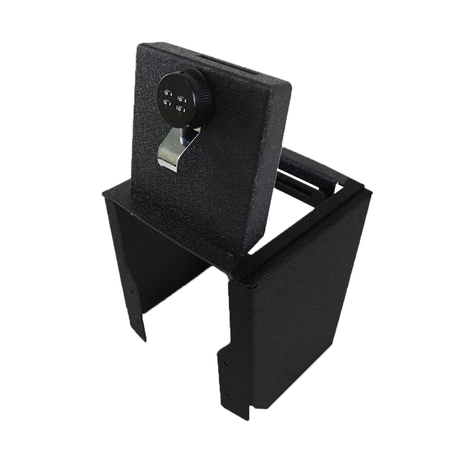 Center Console Gun Safe for 2022-2025 Ford Maverick, 4-Digit Combo Lock