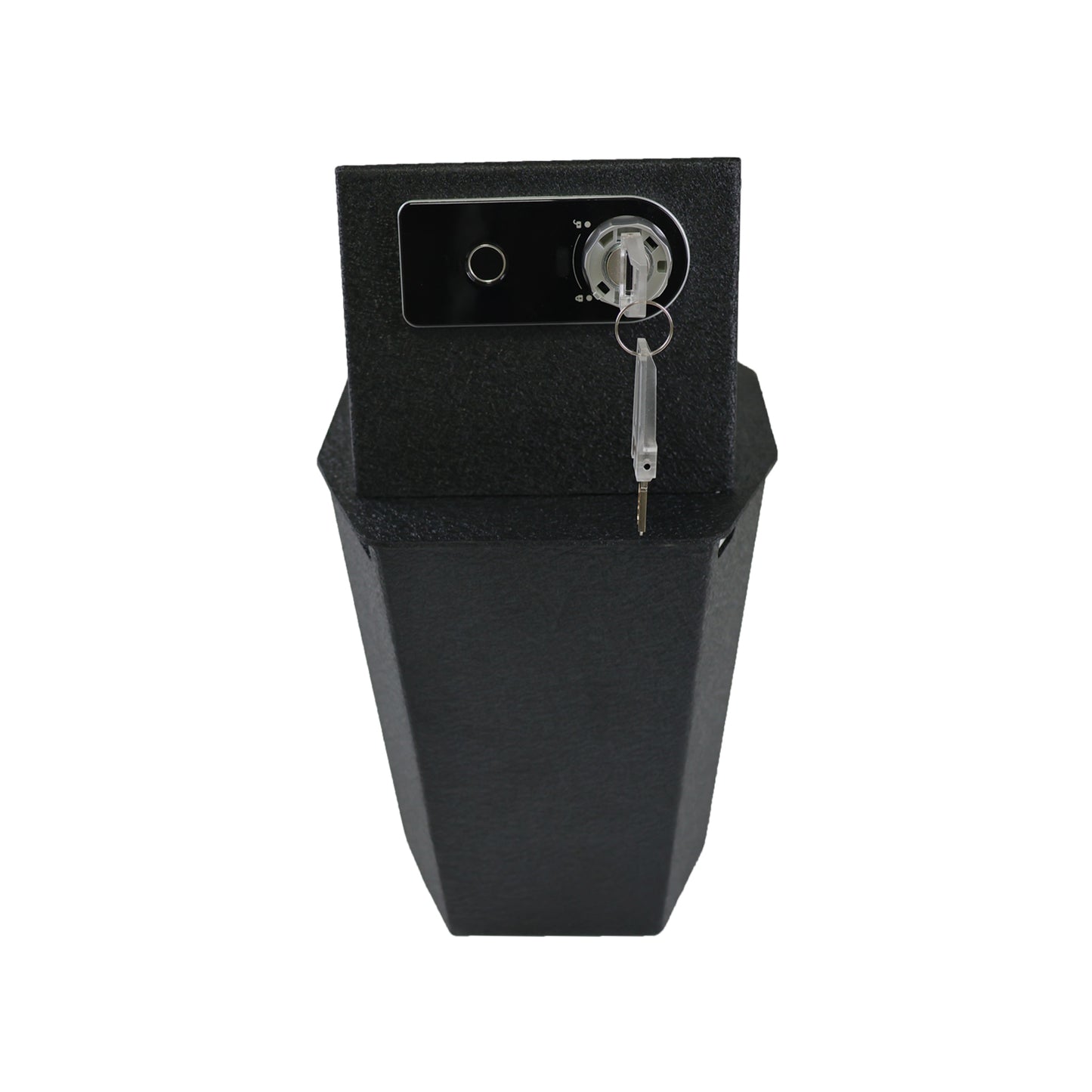 Center Console Gun Safe for 2019-2025 Land Rover Defender, Fingerprint Lock with Key