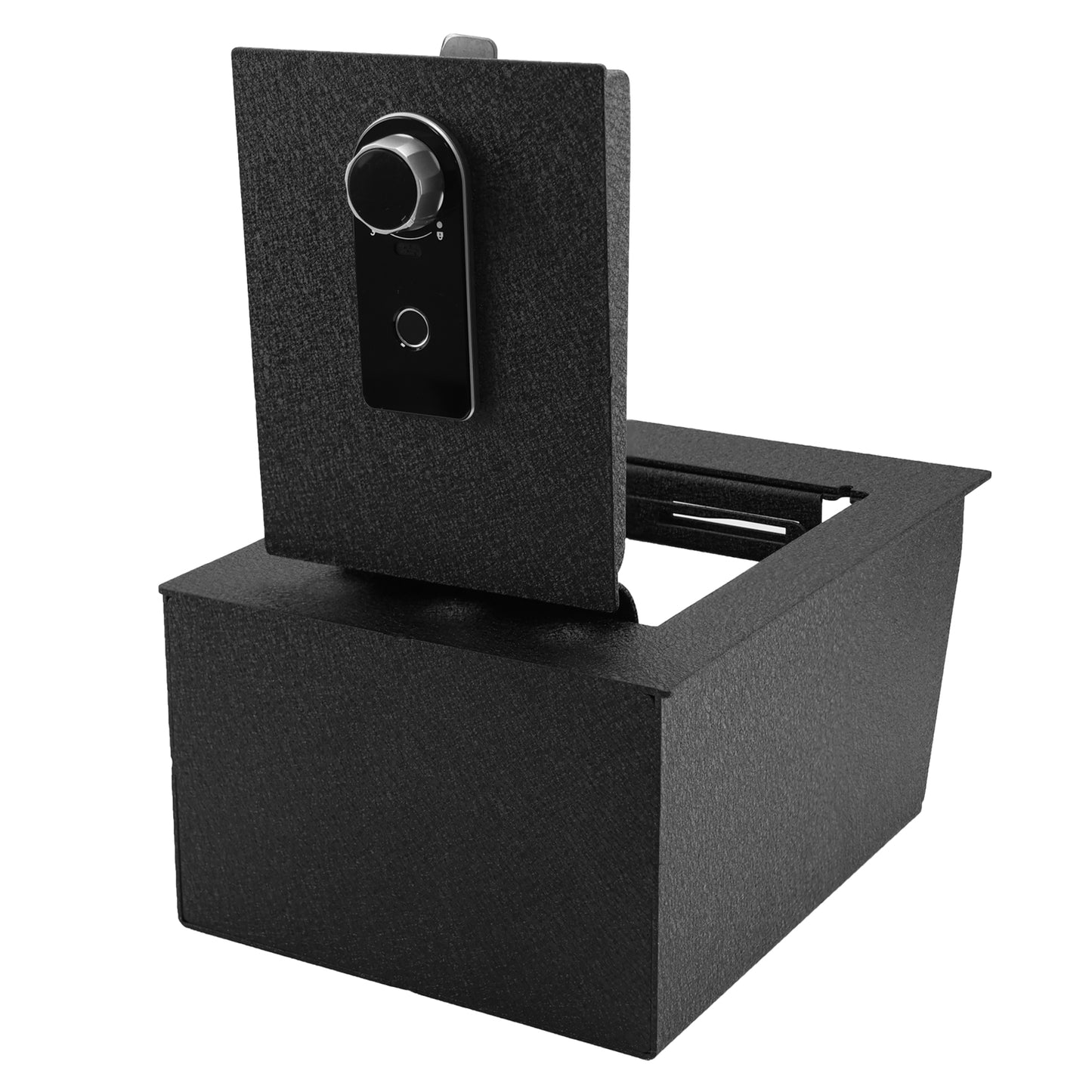 Pro Center Console Safe Gun Safe for 2016-2023 Honda Ridgeline,Passport and Pilot, Fingerprint Lock with Key