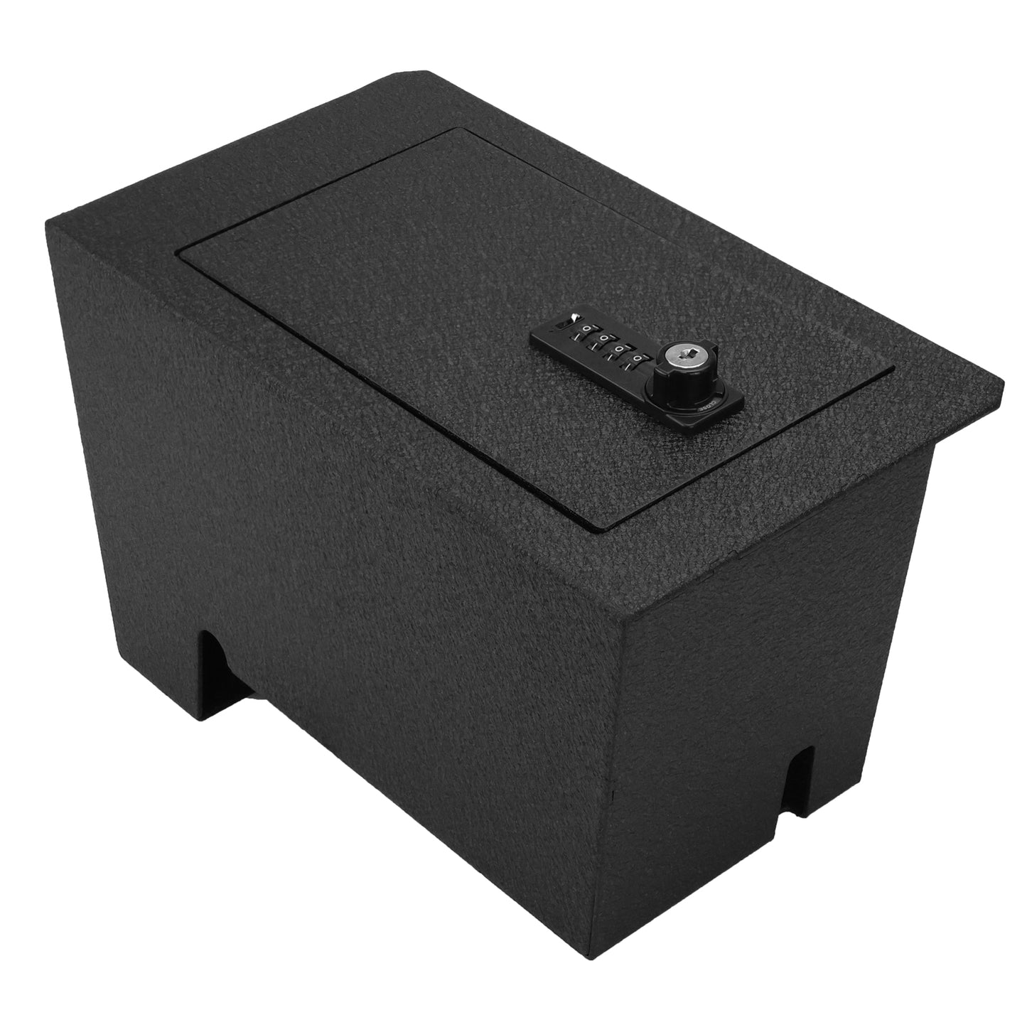 Pro Center Console Gun Safe for 2022-2026 Toyota Tundra and 2023-2026 Toyota Sequoia, 4-Digit Combination Lock with Key