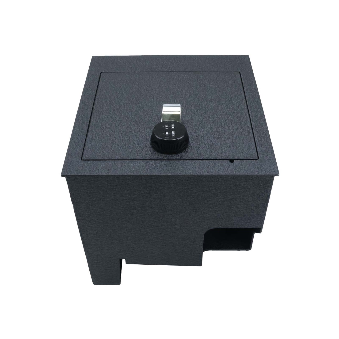 Center Console Gun Safe for 2016-2025 Nissan Titan, 4-Digit Combo Lock