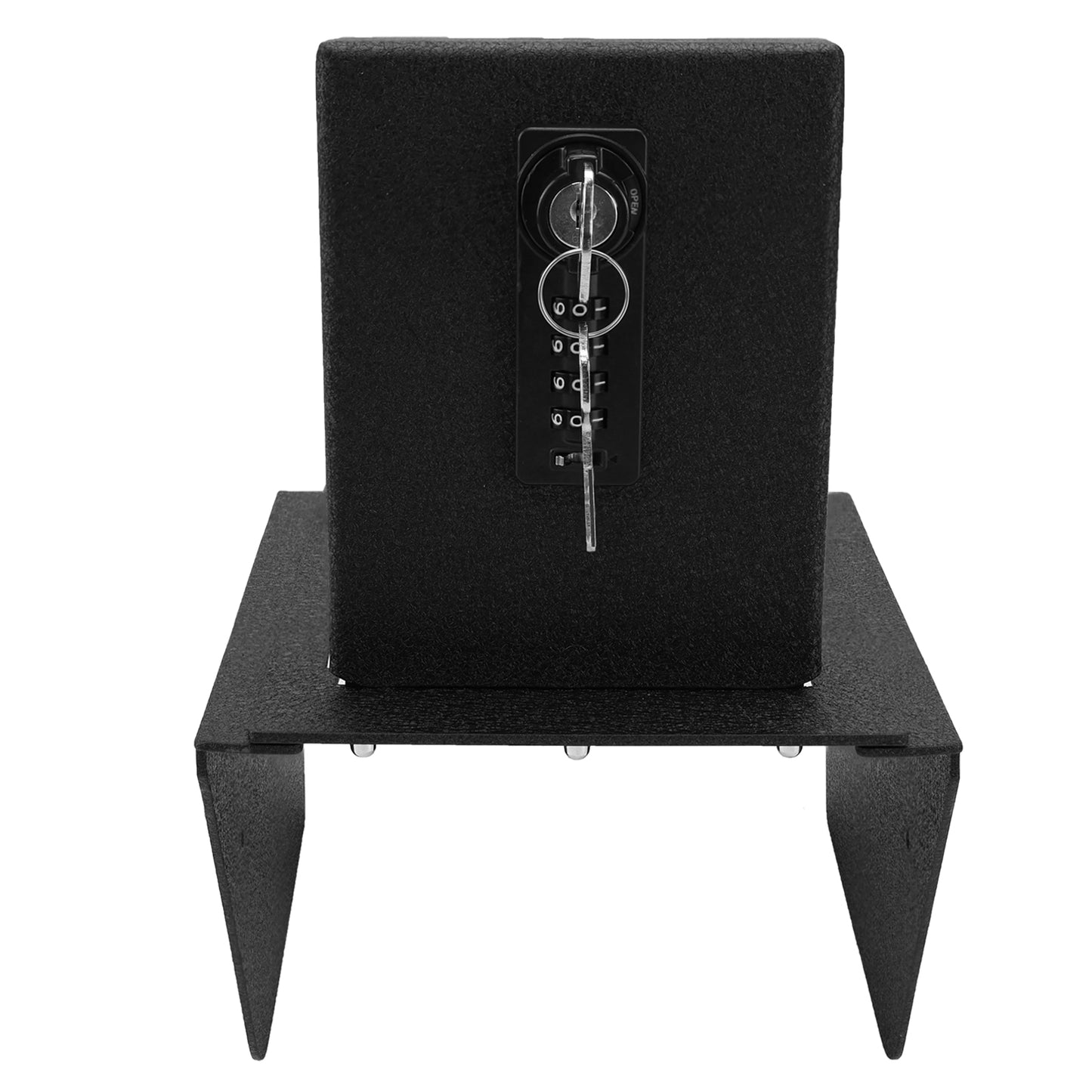 Center Console Gun Safe for 2019-2024 Benz G550, 4-Digit Combination Lock with Key